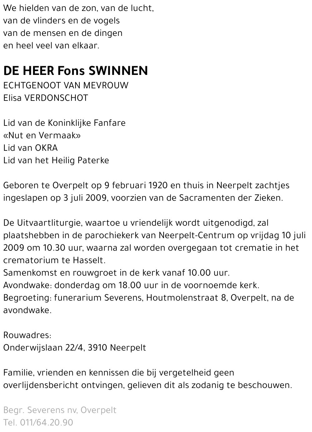 Fons Swinnen