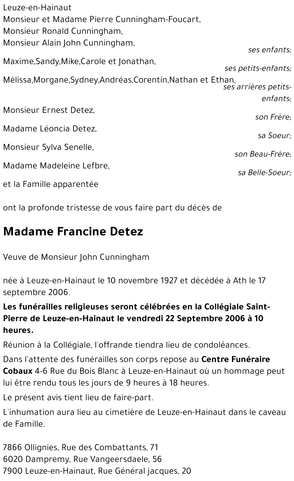 Francine Detez