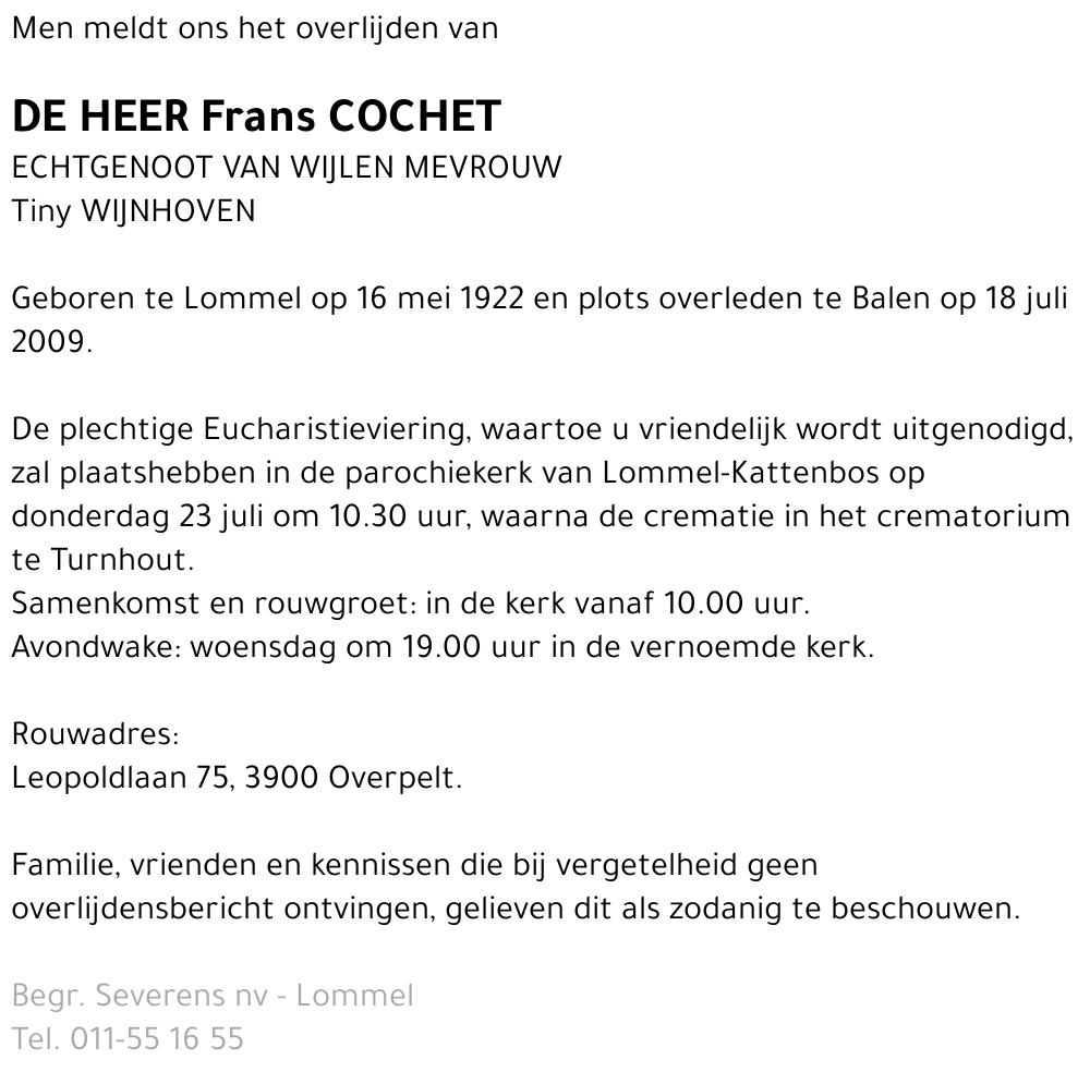 Frans Cochet