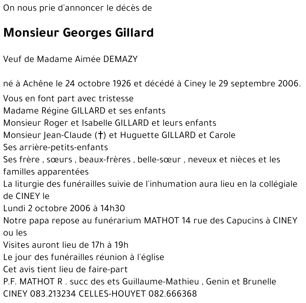 Georges Gillard