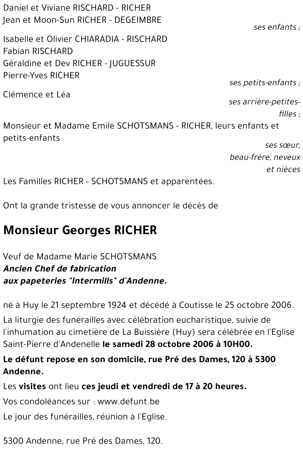 Georges RICHER