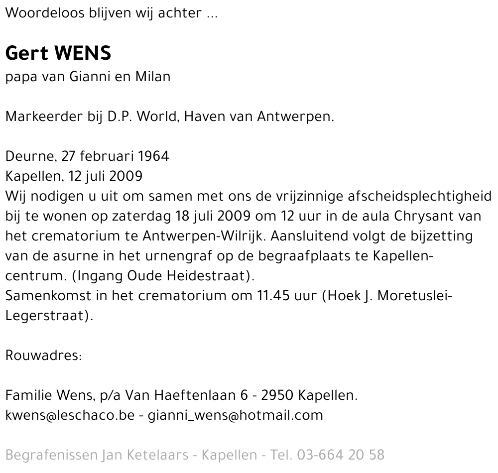 Gert Wens
