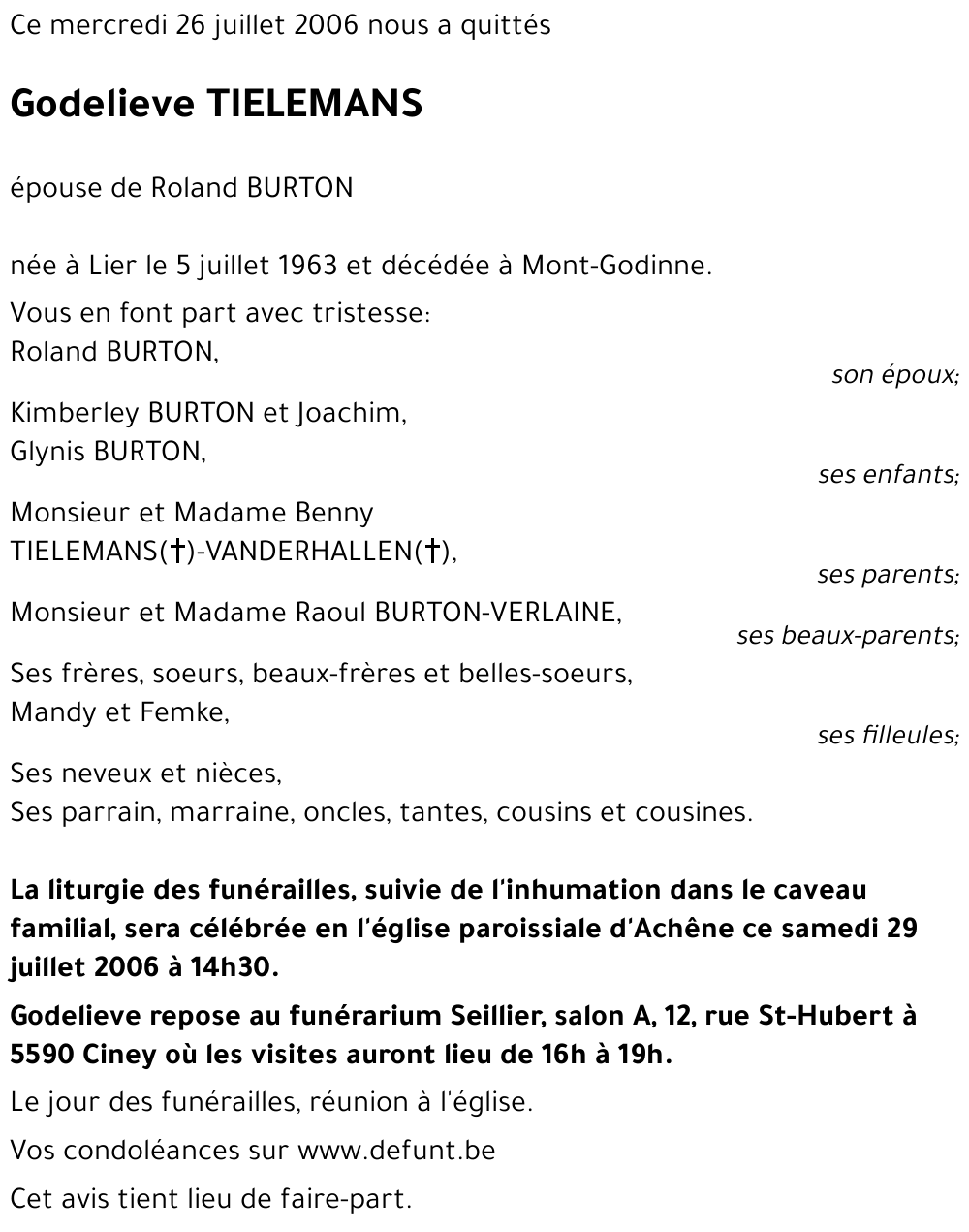 Godelieve TIELEMANS