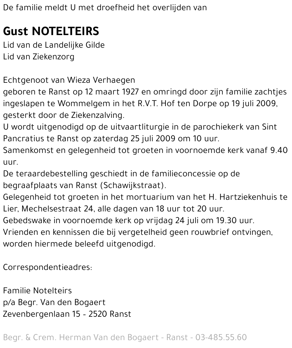Gust Notelteirs