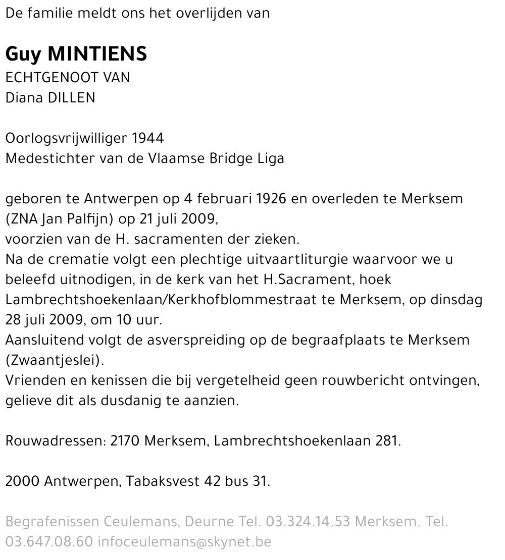 Guy Mintiens