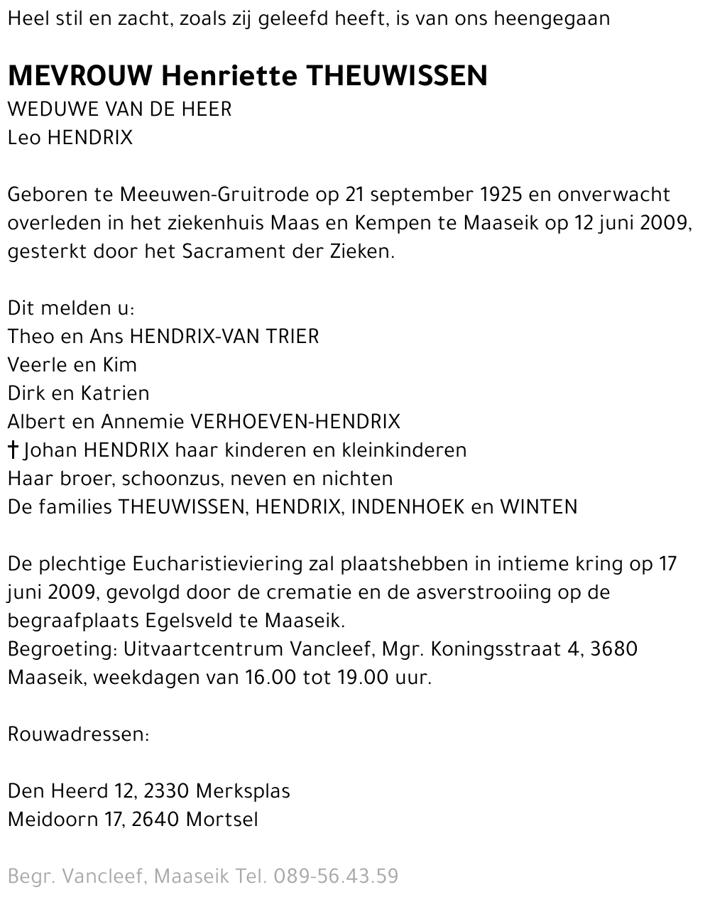 Henriette Theuwissen