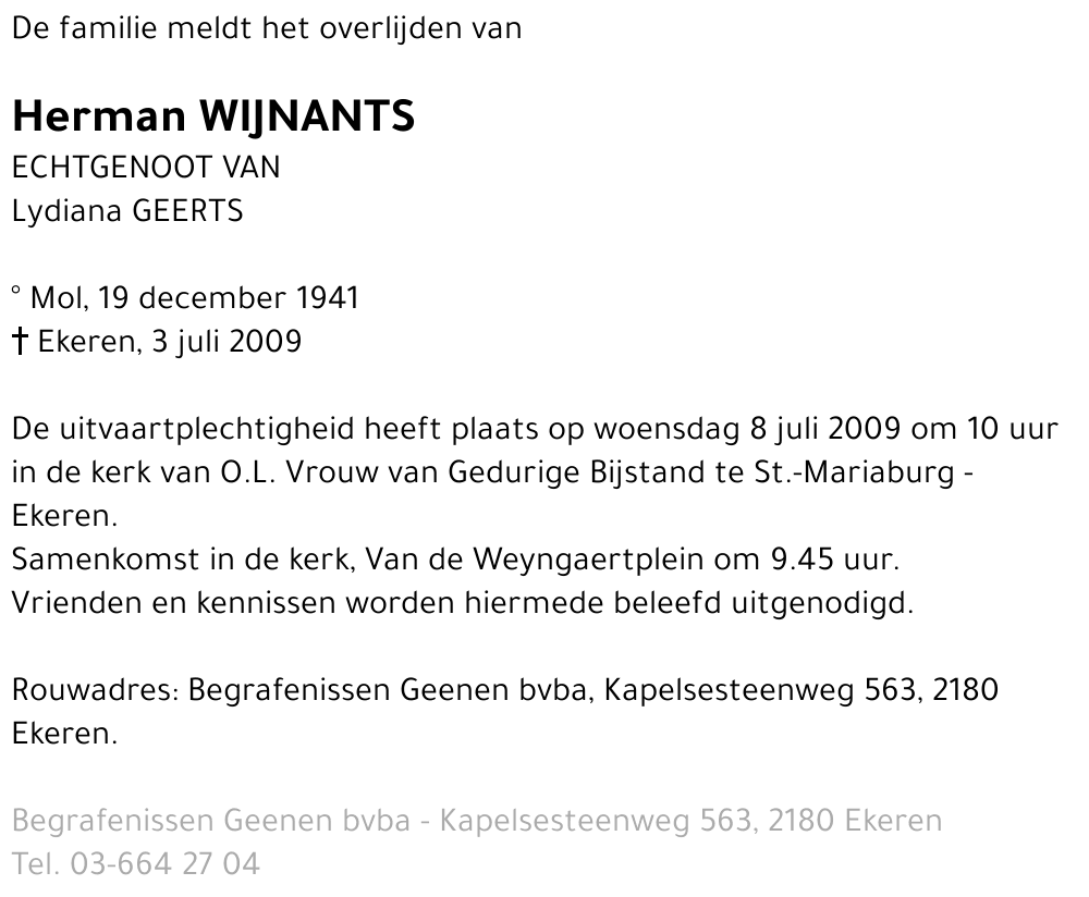 Herman Wijnants