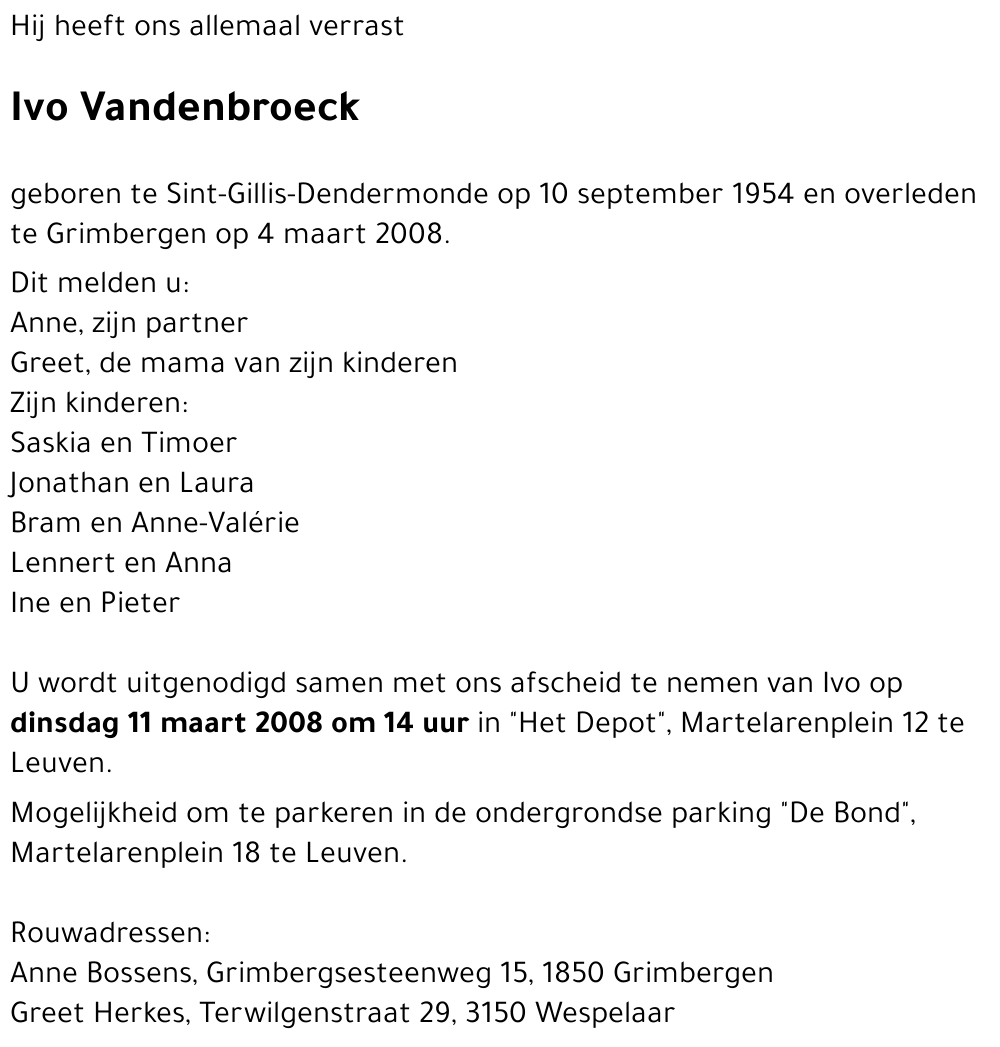 Ivo Vandenbroeck