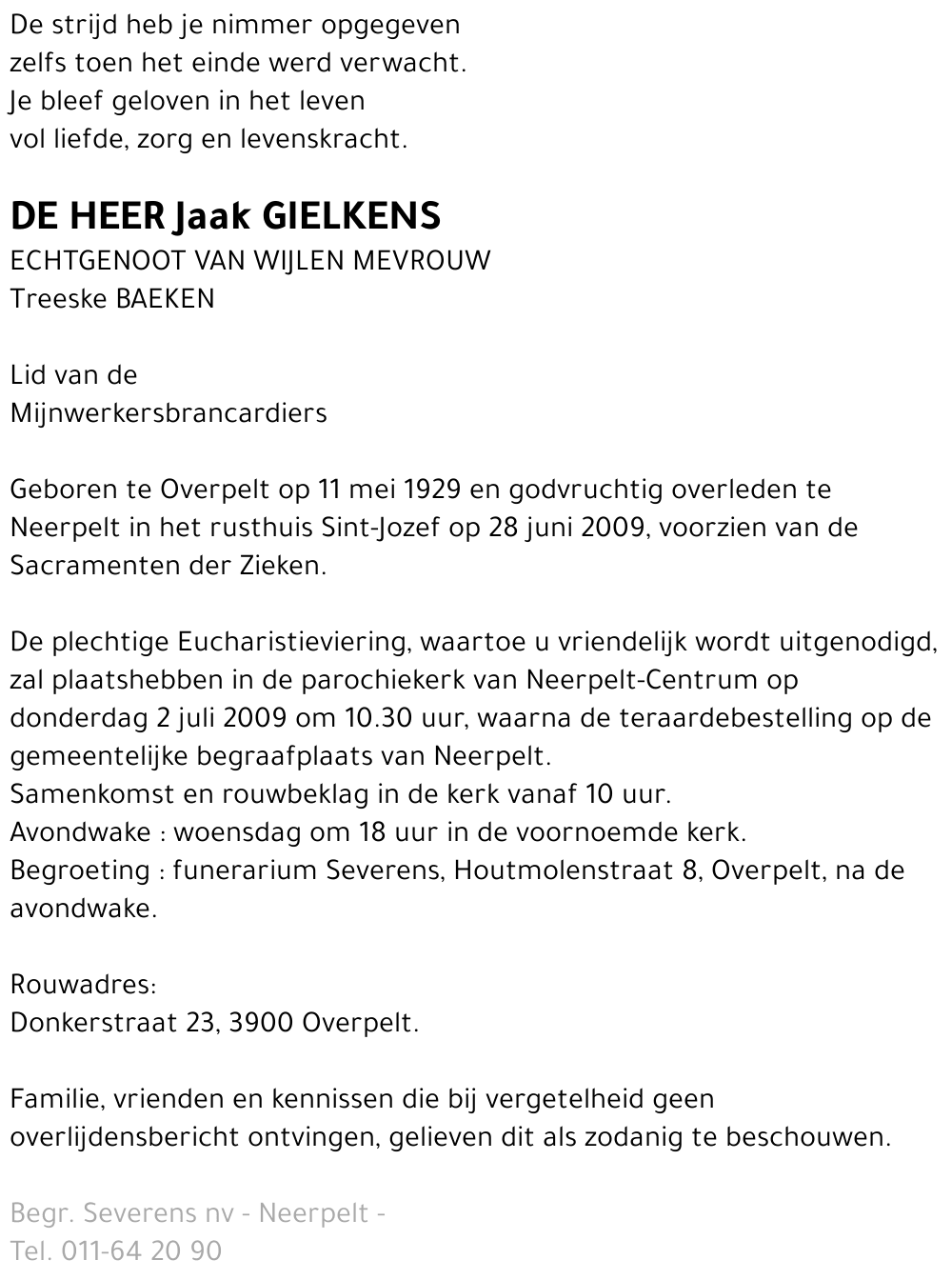 Jaak Gielkens