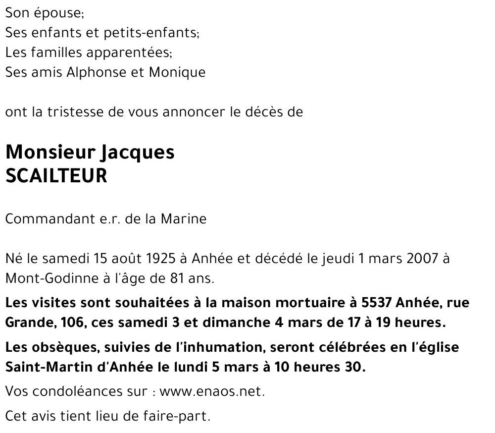 Jacques SCAILTEUR
