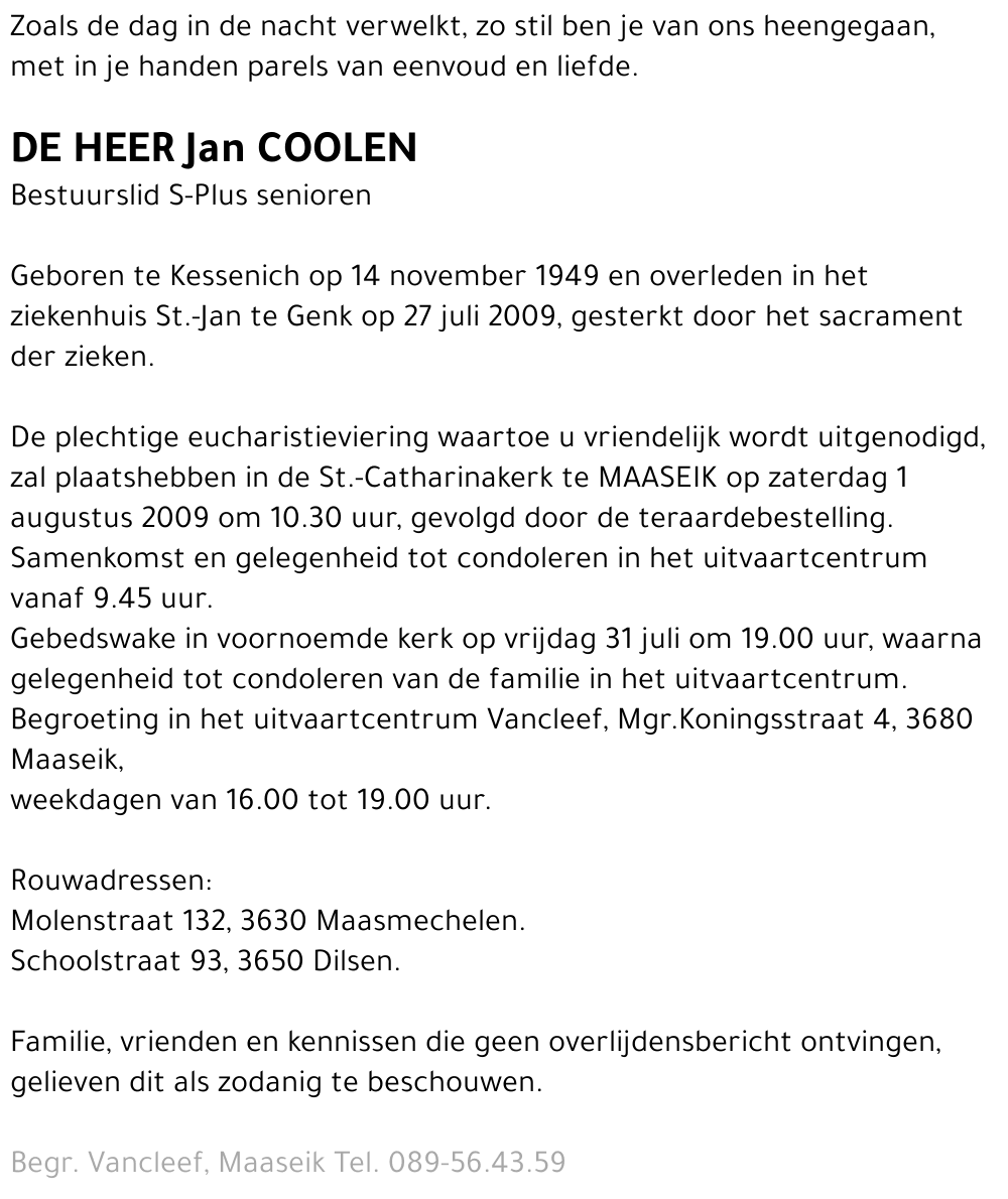 Jan Coolen