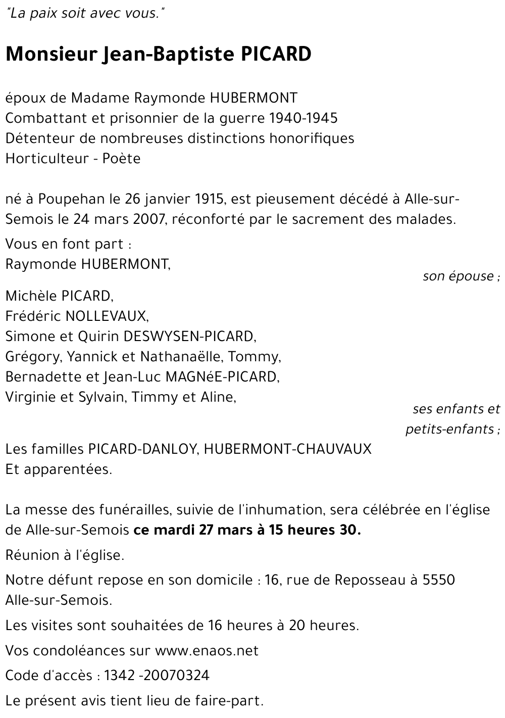 Jean-Baptiste PICARD