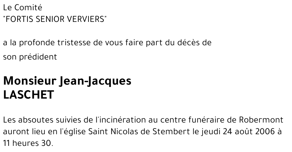 Jean-Jacques LASCHET