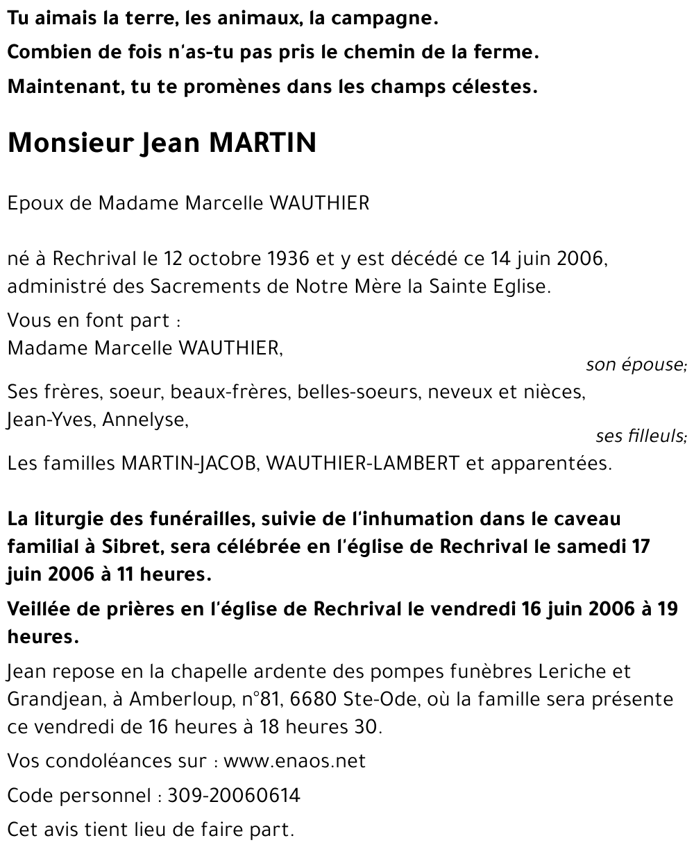 Jean MARTIN
