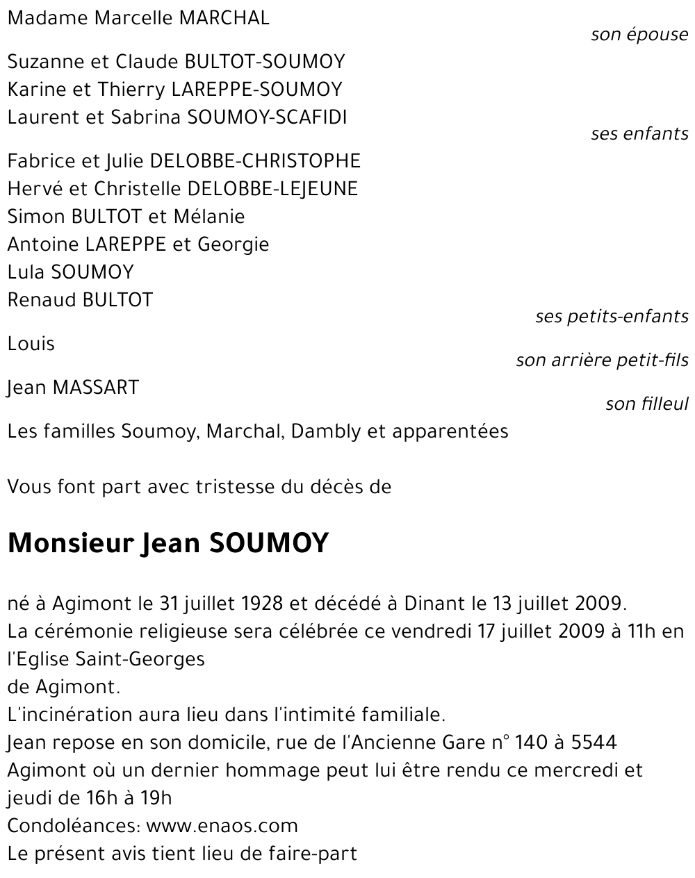 Jean SOUMOY