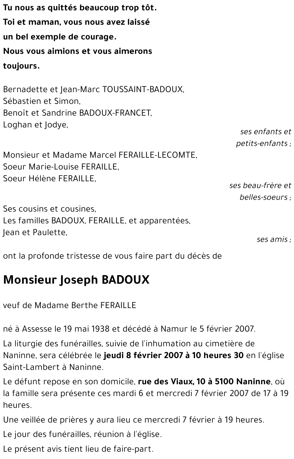 Joseph BADOUX