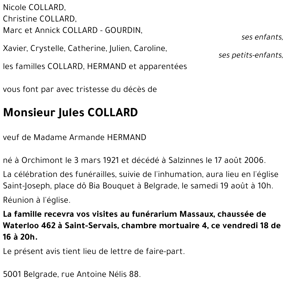 Jules COLLARD