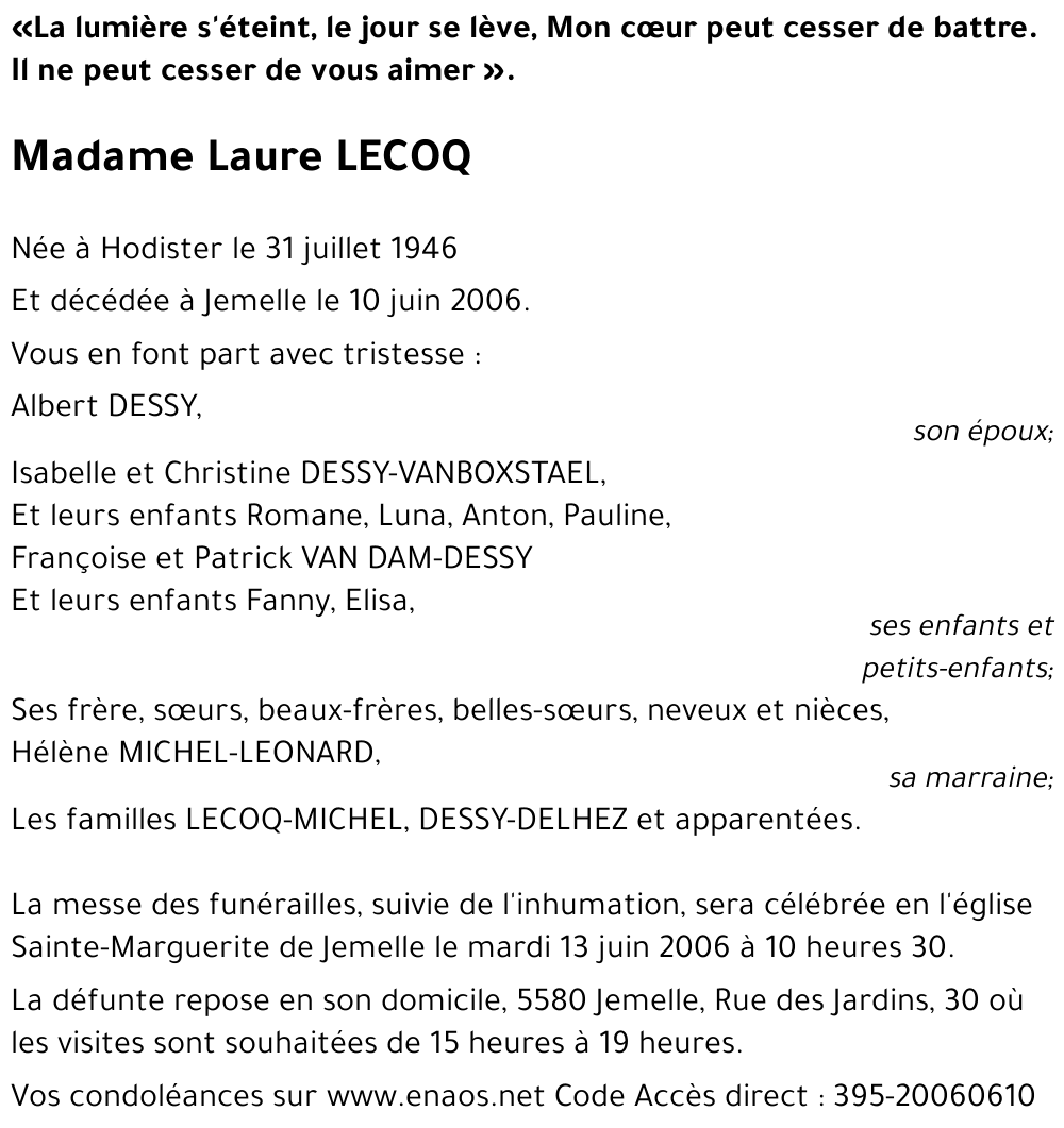 Laure LECOQ