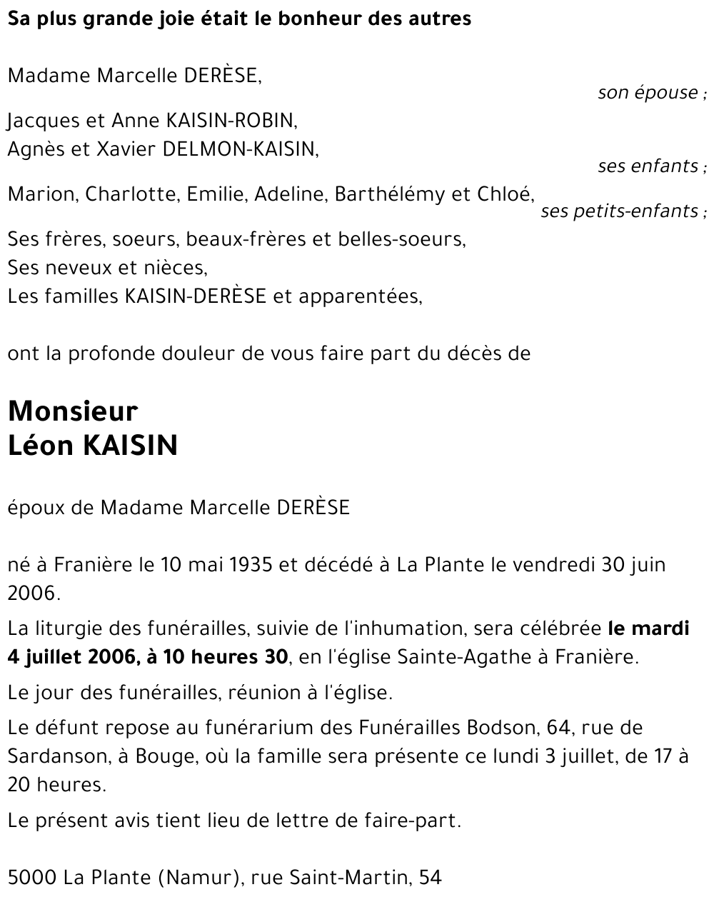 Léon KAISIN