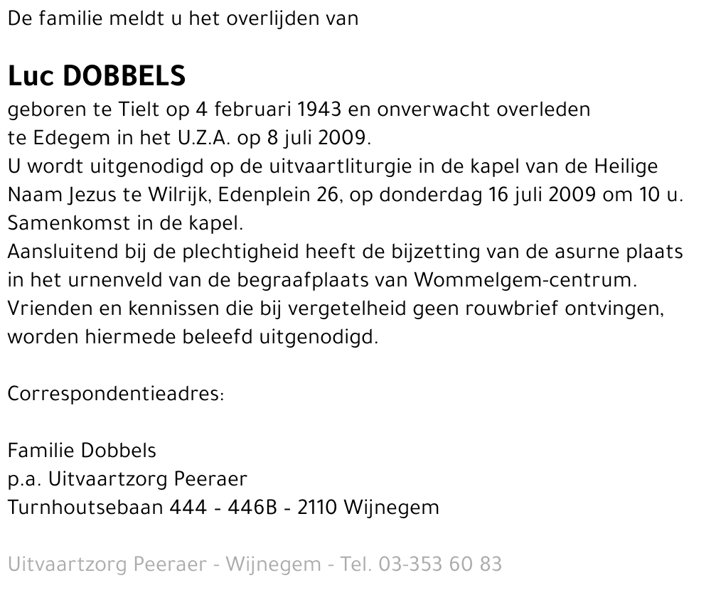 Luc Dobbels