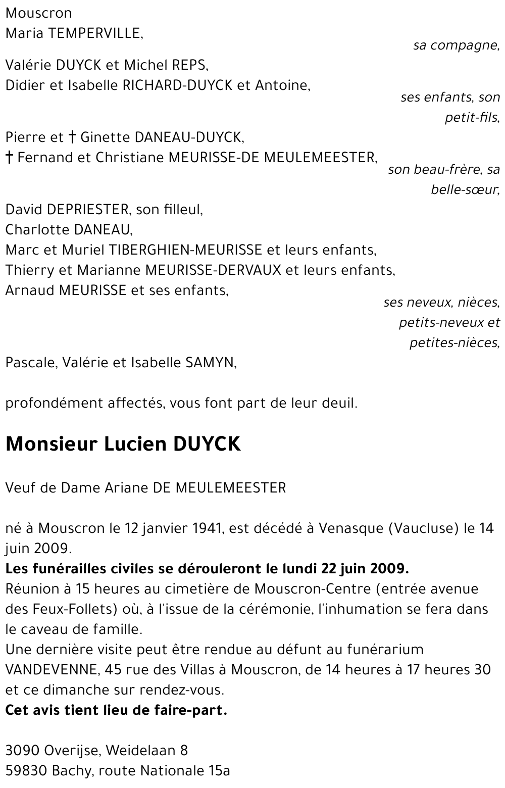 Lucien DUYCK