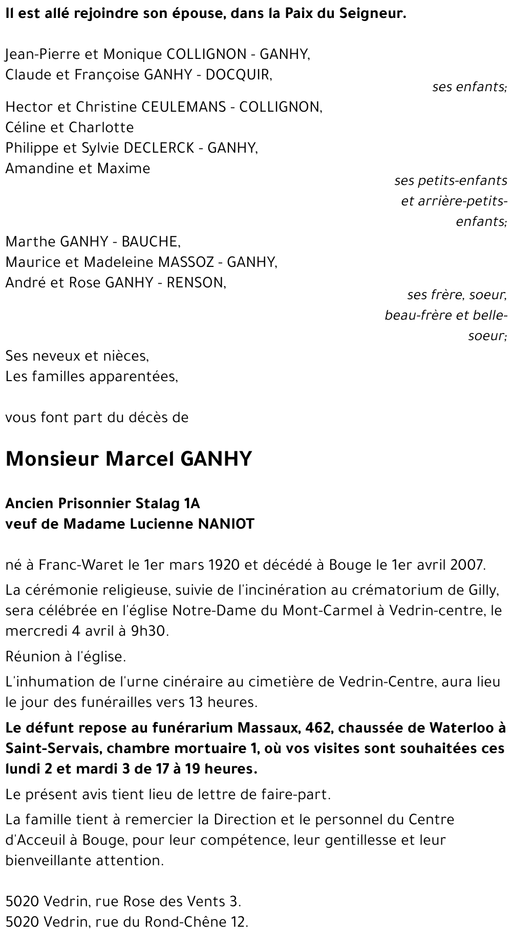 Marcel GANHY