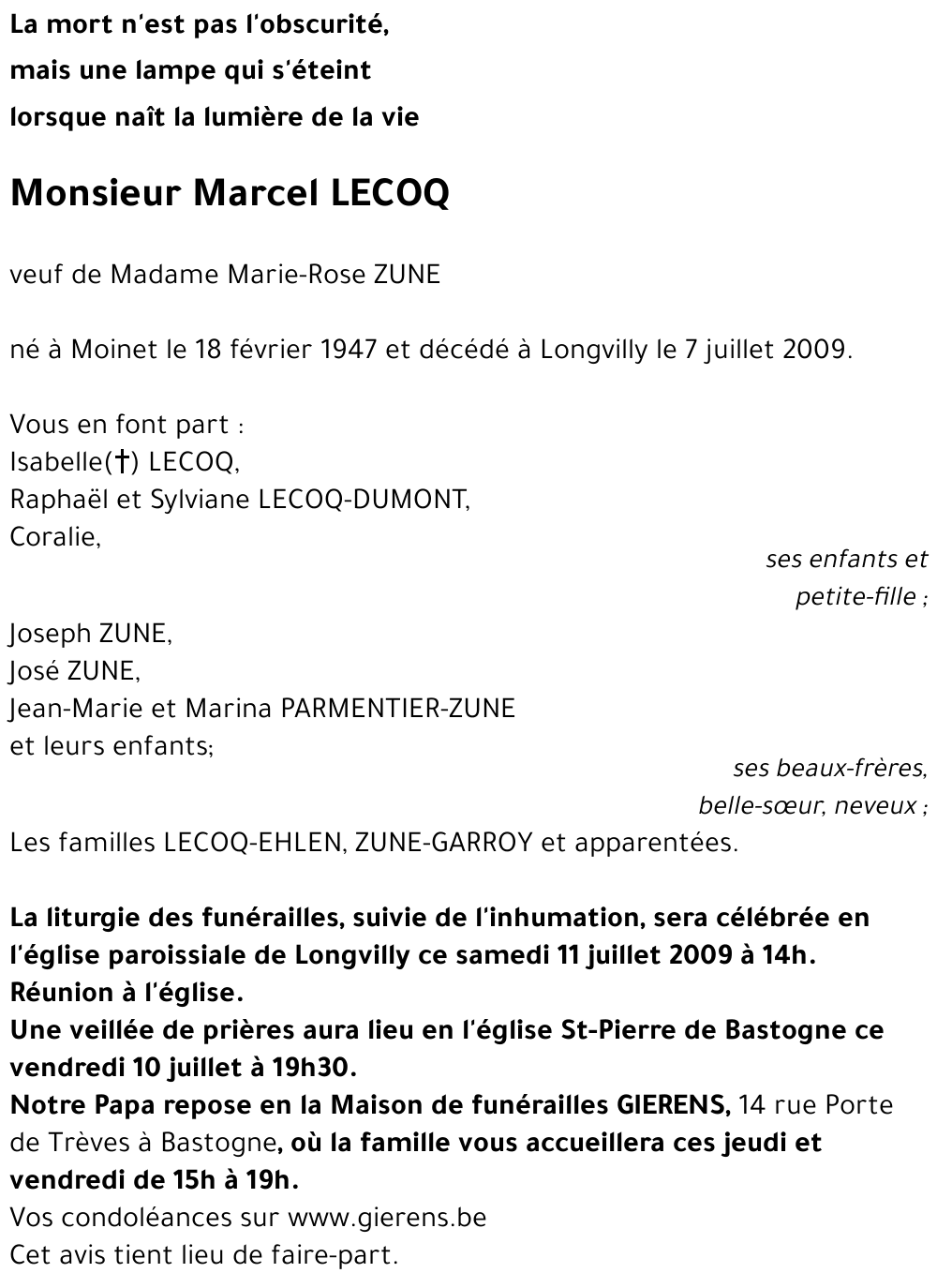 Marcel LECOQ