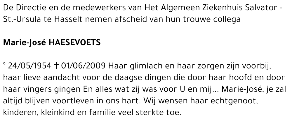 Marie-José Haesevoets
