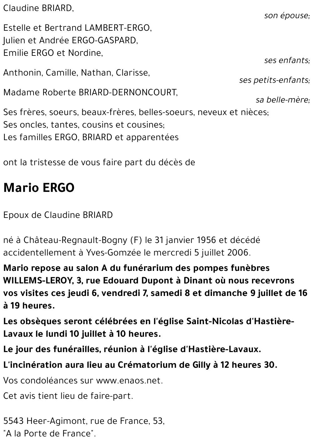 Mario ERGO