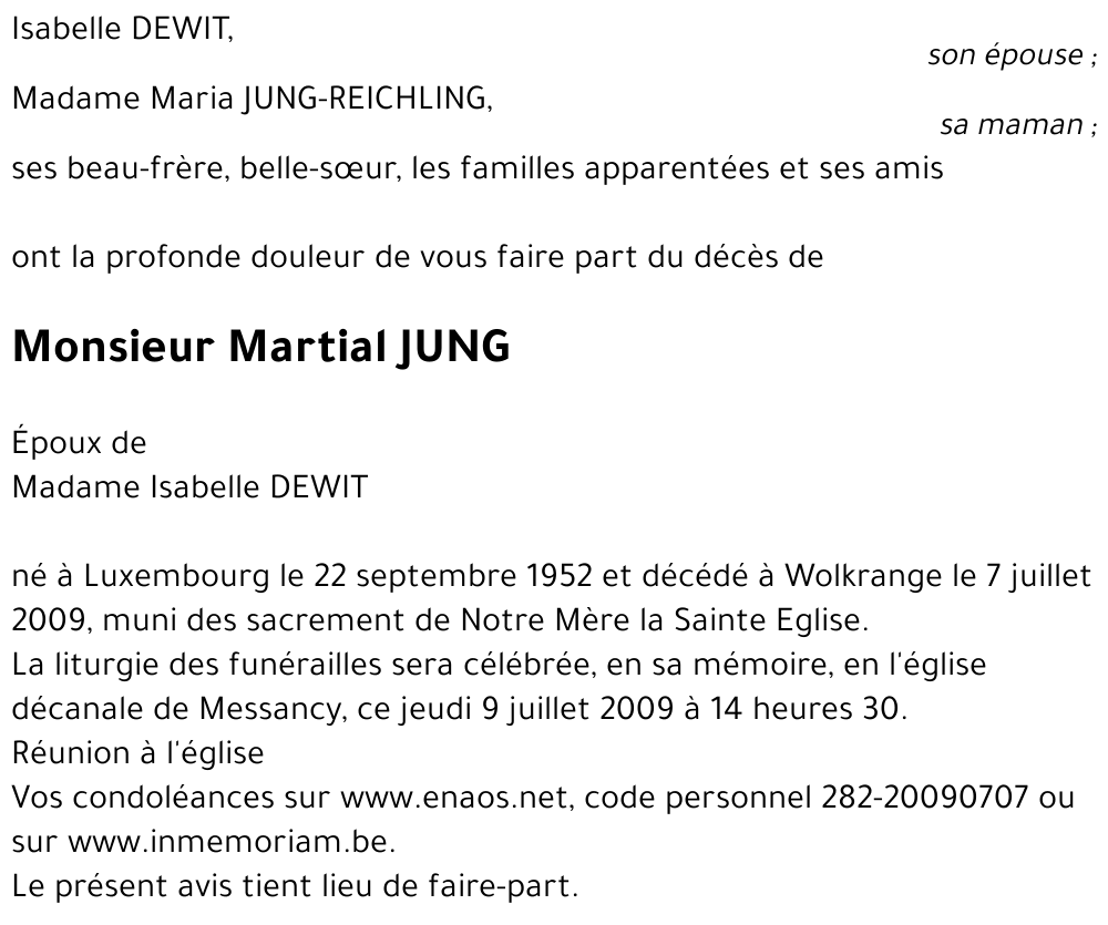 Martial JUNG