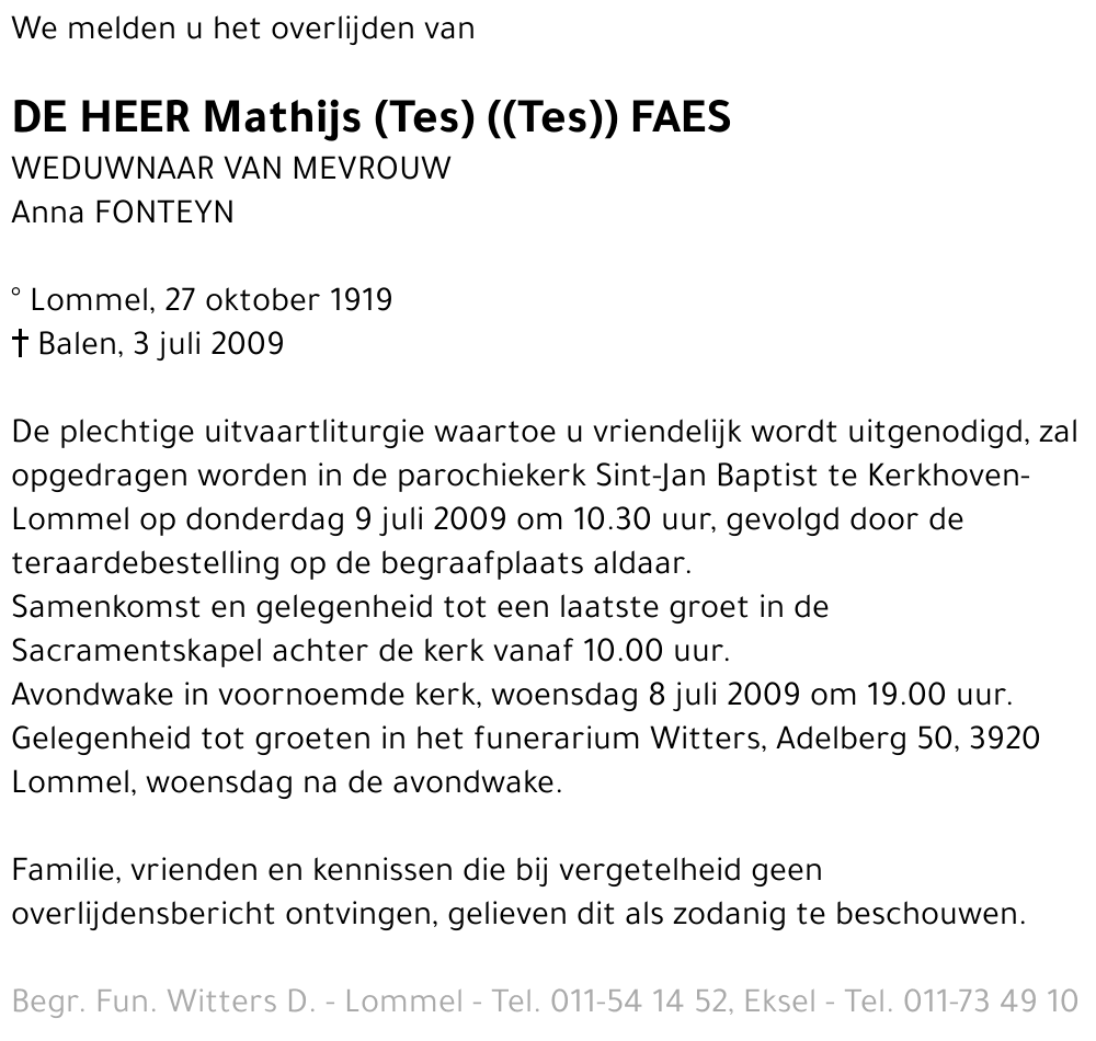 Mathijs Faes