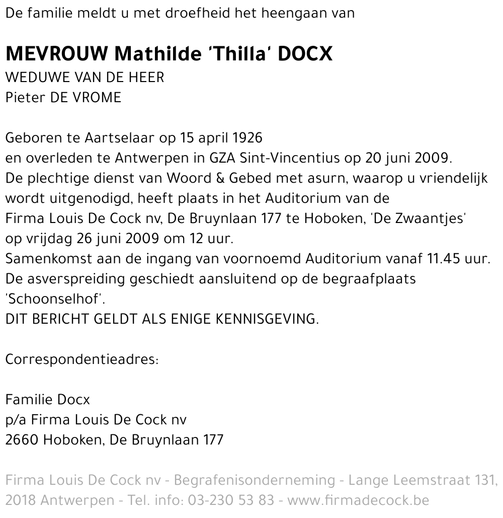 Mathilde 'Thilla' Docx