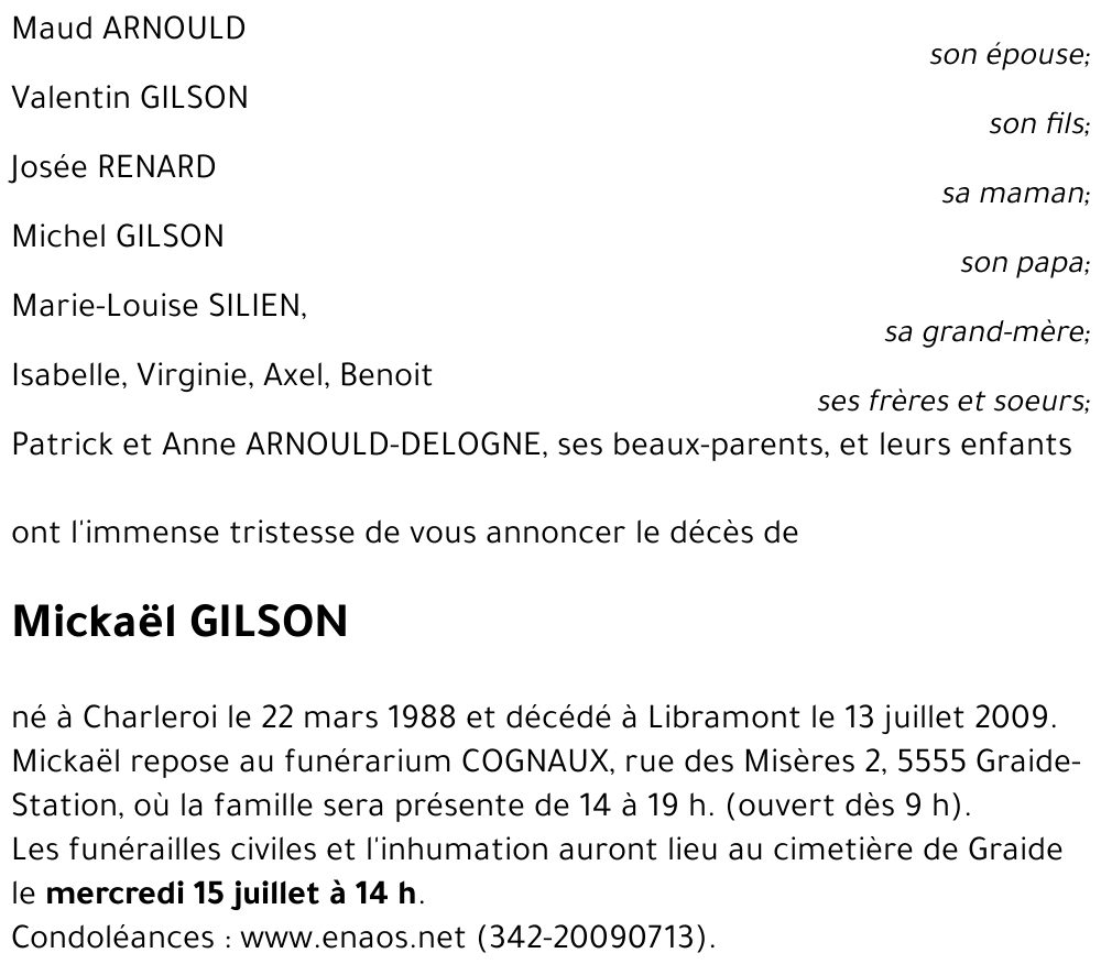 Mickaël GILSON