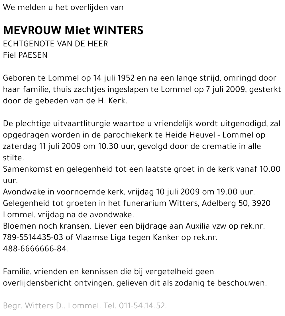 Miet Winters