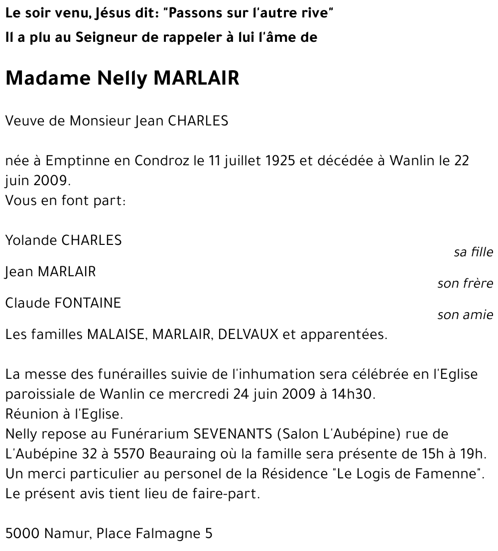 Nelly MARLAIR