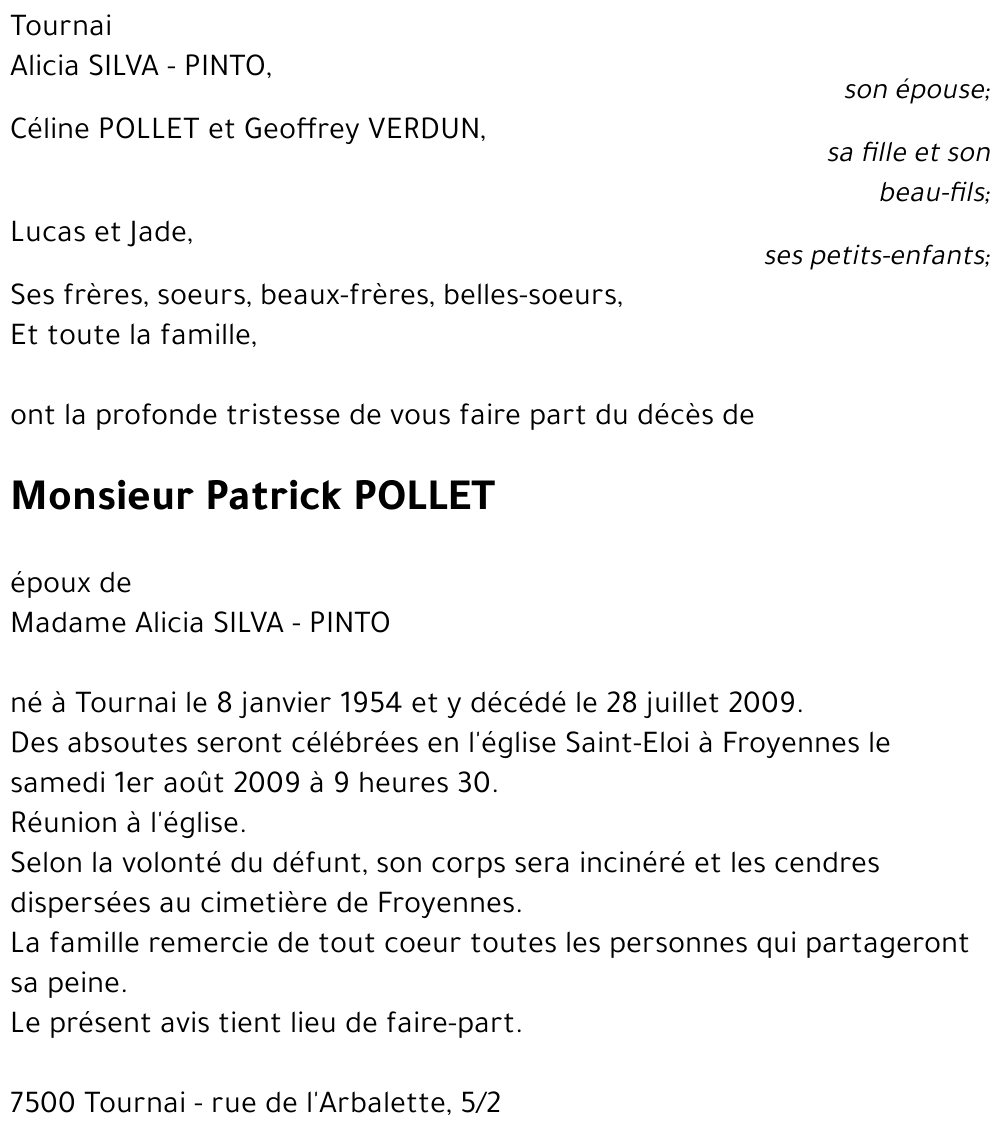 Patrick POLLET