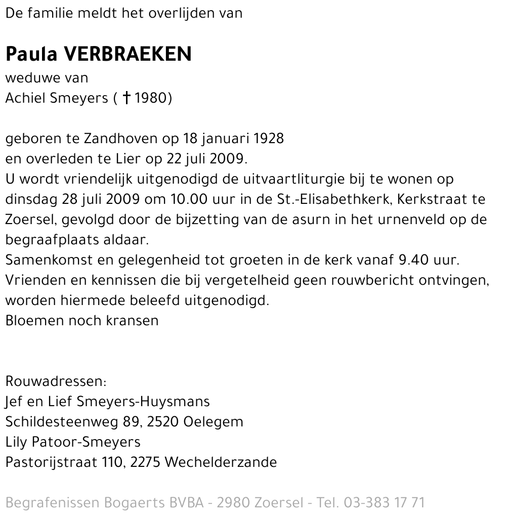 Paula Verbraeken