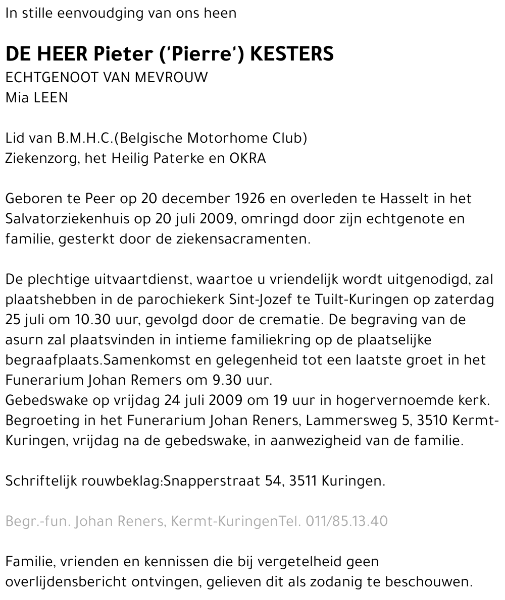 Pieter Kesters