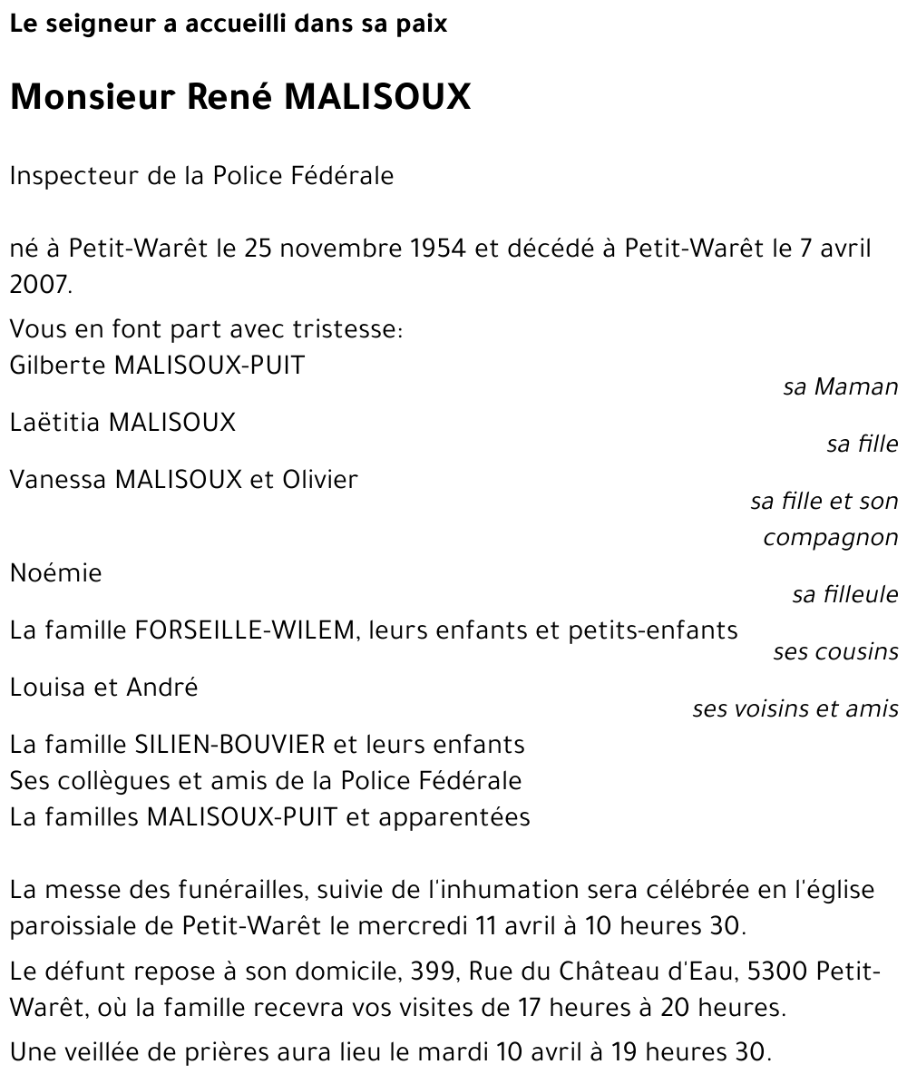 René MALISOUX
