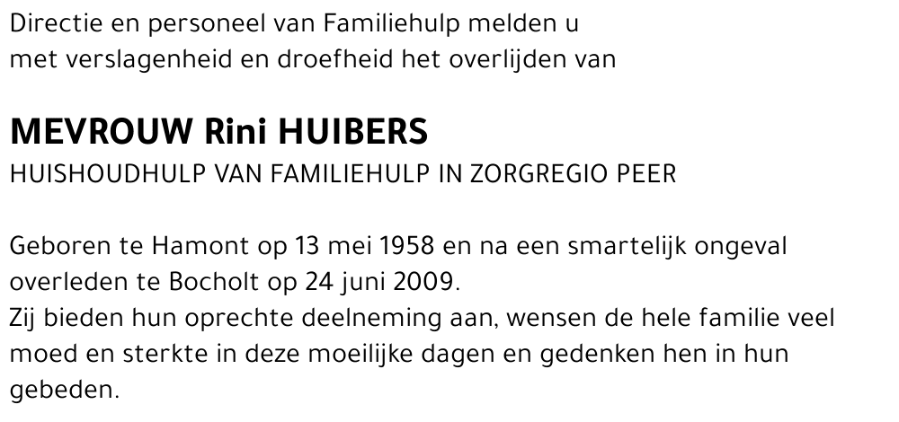 Rini Huibers