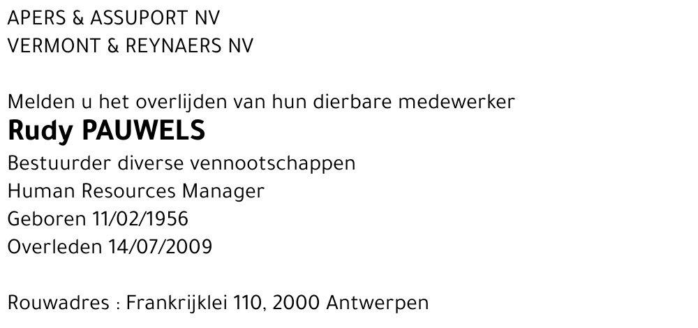 Rudy Pauwels