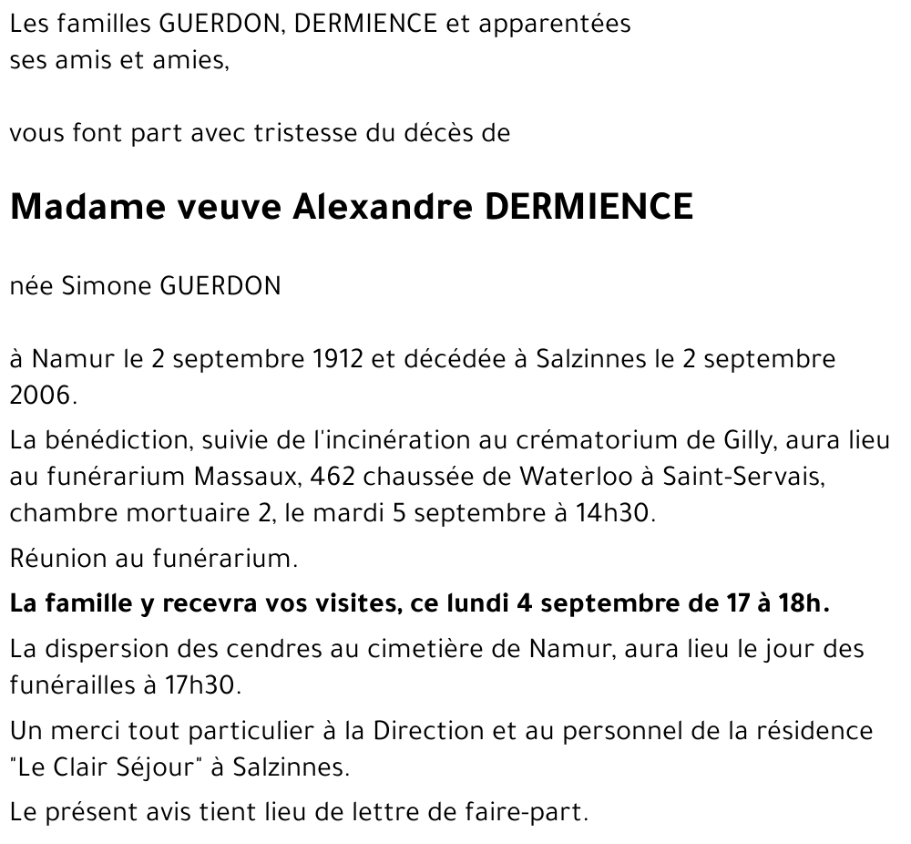 Simone GUERDON