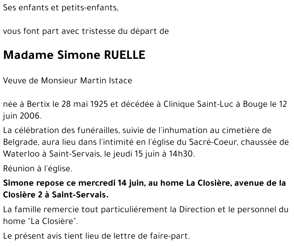 Simone RUELLE