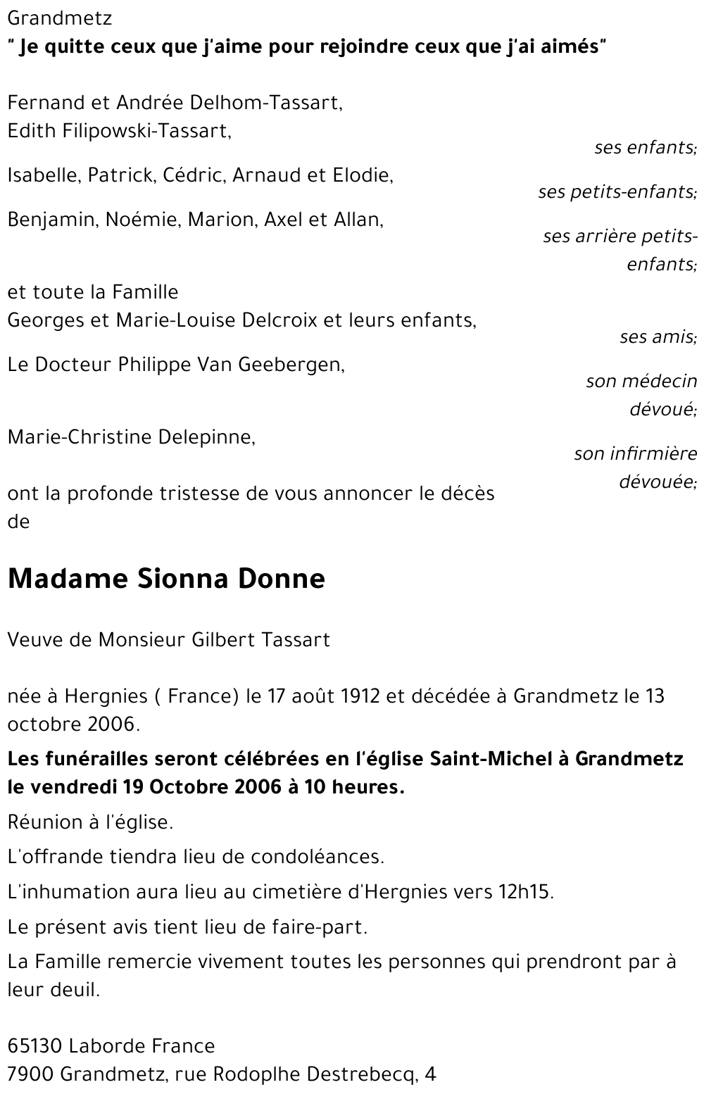 Sionna Donne