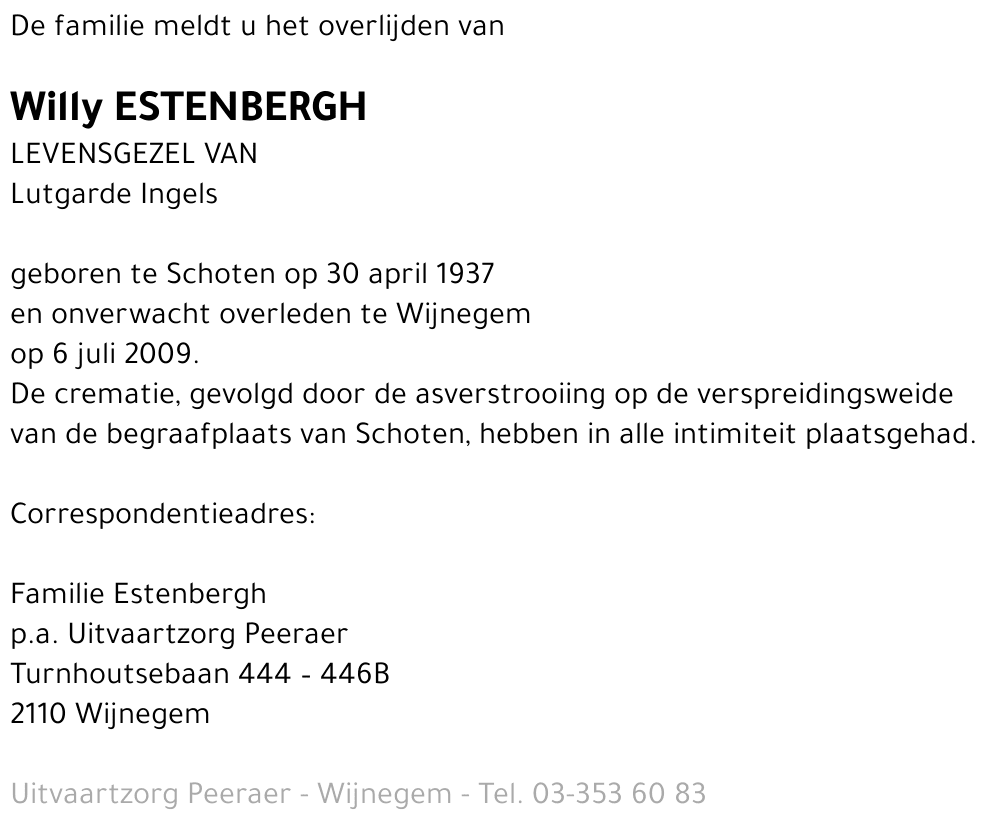 Willy Estenbergh