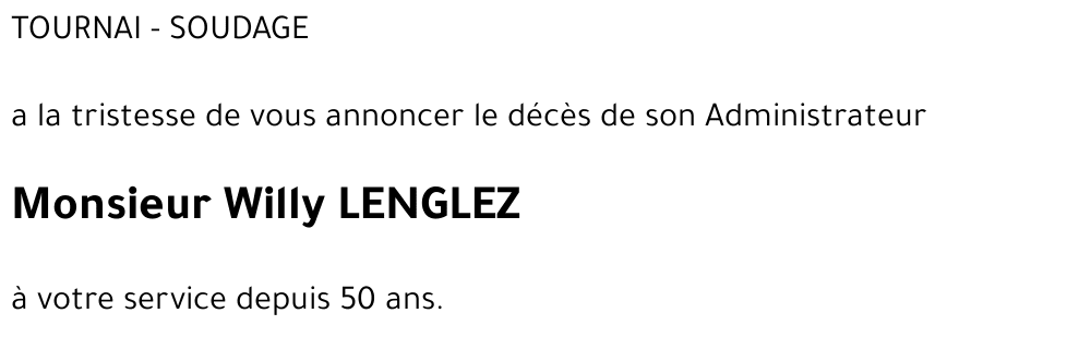 Willy LENGLEZ