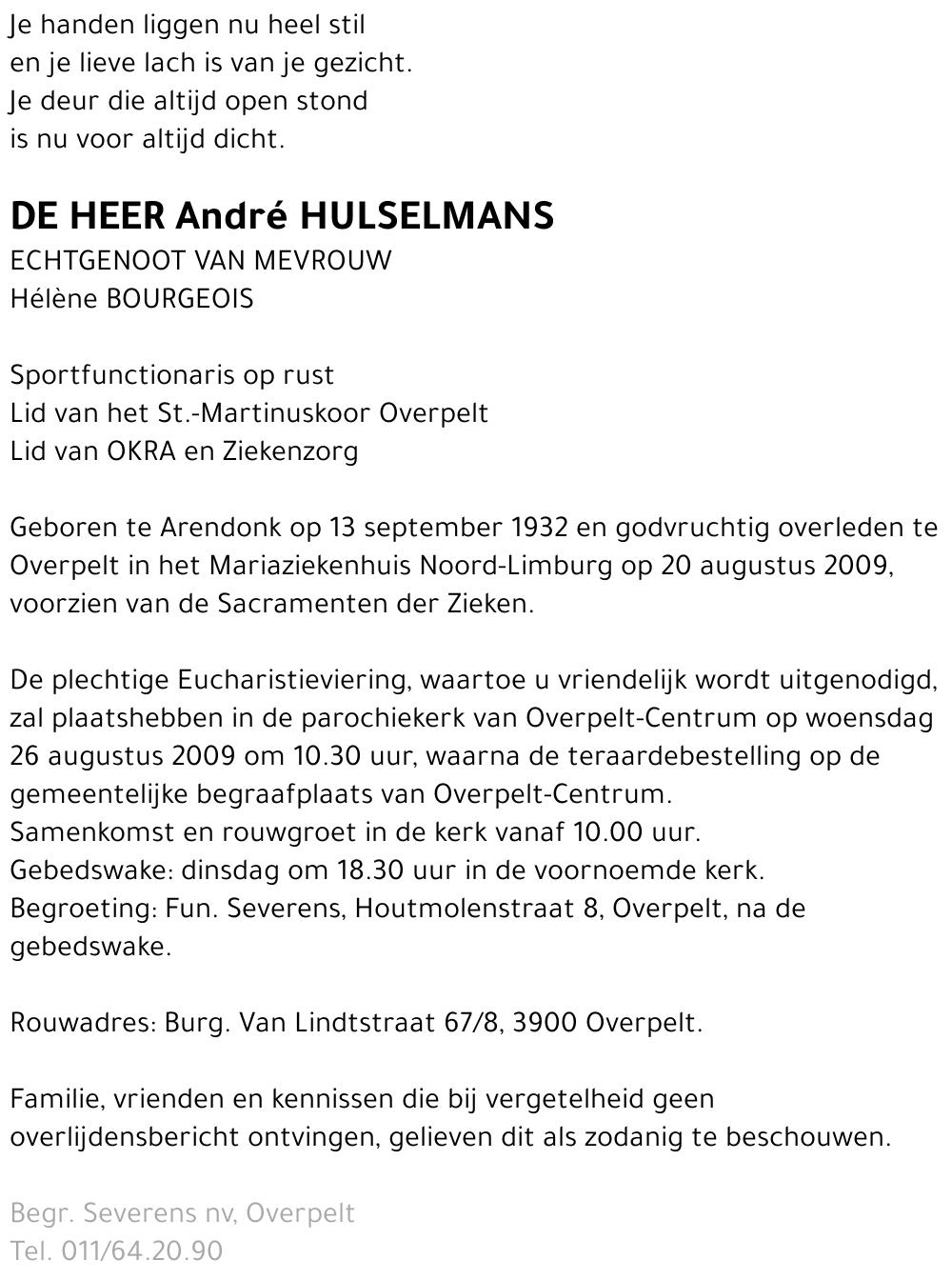 André Hulselmans
