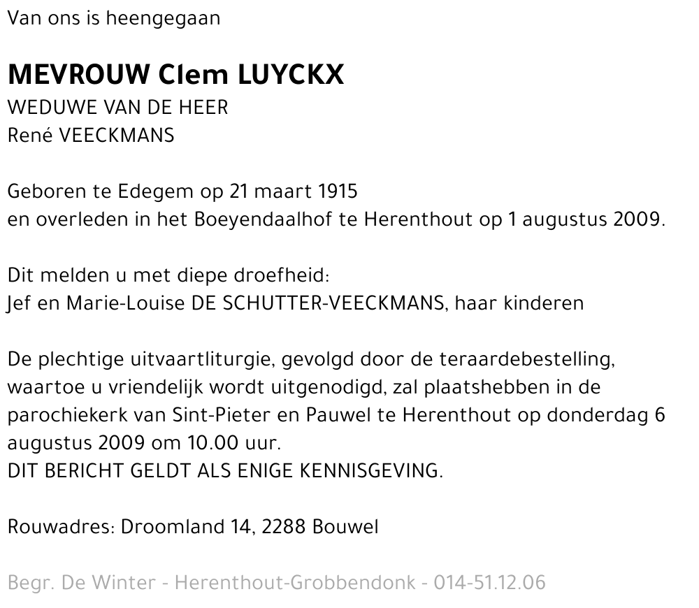 Clem Luyckx