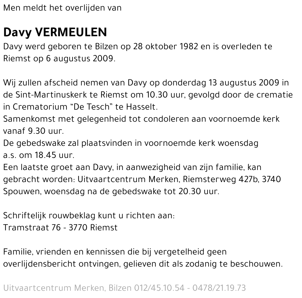 Davy Vermeulen