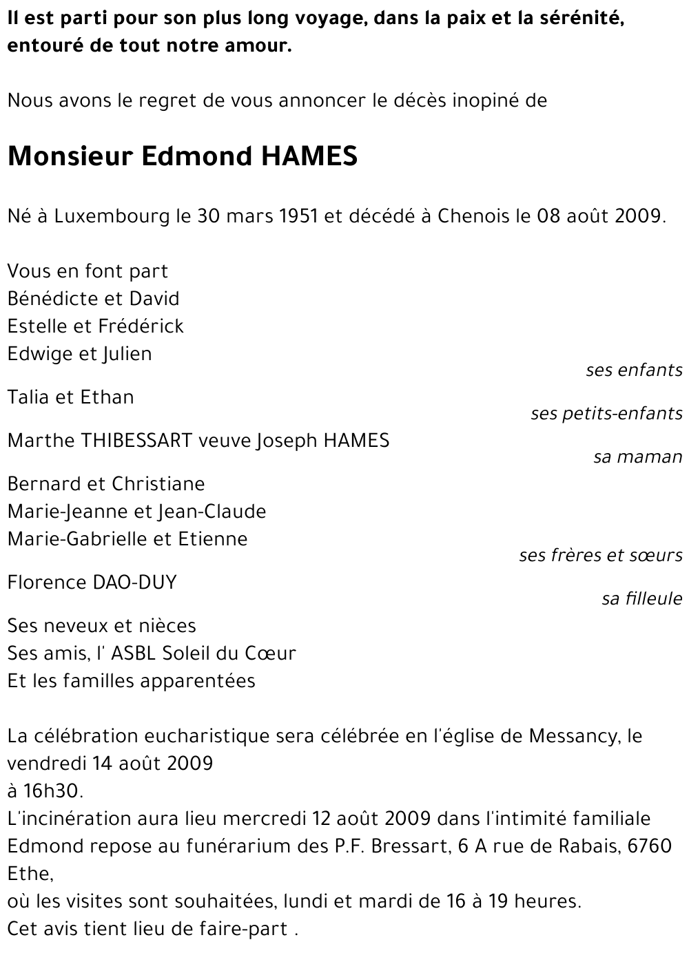 Edmond HAMES